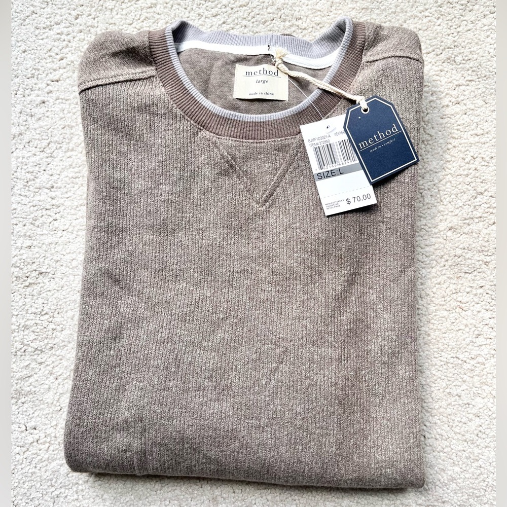 Men's Taupe Thermal Shirt